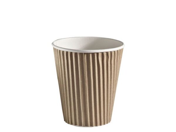 Ripple Kraft Paper Cup Hot - Various Colours - TR01067